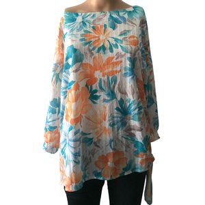 Vintage Anna of California Tunic Top Size 19-20